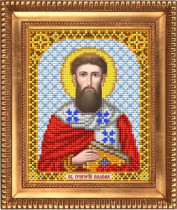 Рисунок на ткани для вышивки бисером И-5144 Святой Григорий Палама 13,5х17см
