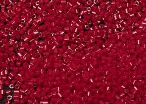 Бисер Чехия рубка 11/0 50г 93210 непрозрачный рубиновый